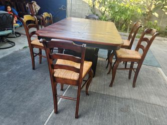 Tall Table And 6 stools