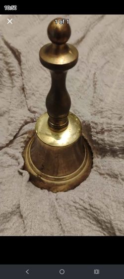 Vintage English Brass Bell