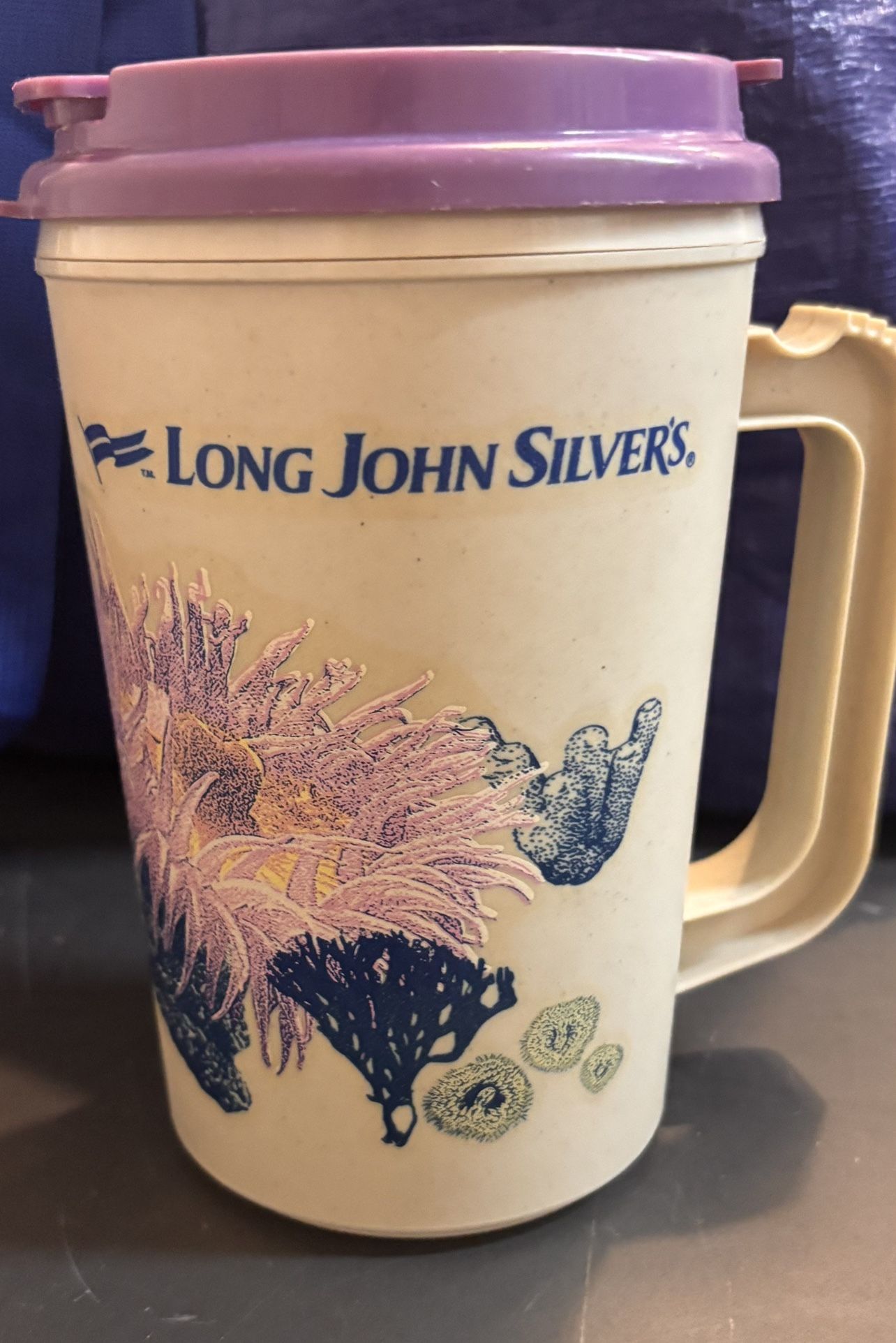 Long John Silvers Vintage Collectors Cooler Mug