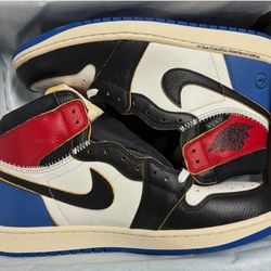 Union Fragment Nike Air Jordan 1 Retro HI OG Varsity Red Sz 11M