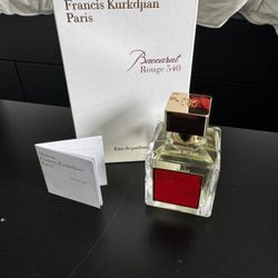 Baccarat Roge 540 Edp Men’s Cologne Free Shipping 