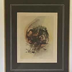 Leonardo Nierman Framed Arabesque I