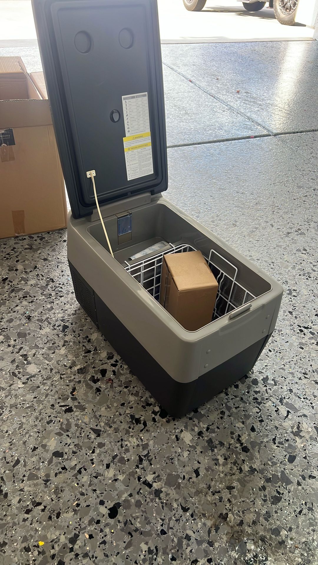 New In Box Portable and Power Cooler