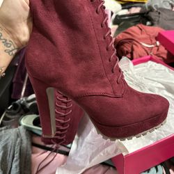 Knee High Heel Boots