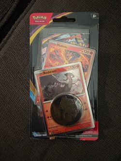 Pokémon Cards TCG Chaos Rising Blister Pack Reshiram & Moltres
