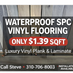 Vinyl Plank Flooring Warehouse Price – $1.39 sqft | Laminate | Install