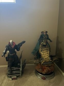 Prime 1 Gi Joe Serpentor And Destro Statue Nt. Sideshow/hulk/bowen