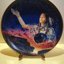 The Franklin Mint Heirloom: "THE MAIDEN OF THE EVENING STARS"