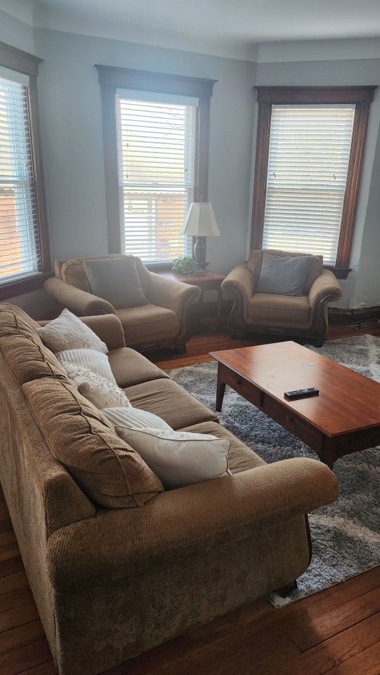 Sofa and 2 Sofa Couches