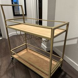 Gold Bar Cart