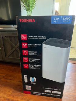 TOSHIBA BRAND NEW 8,000 BTU AC FOR SELL $300