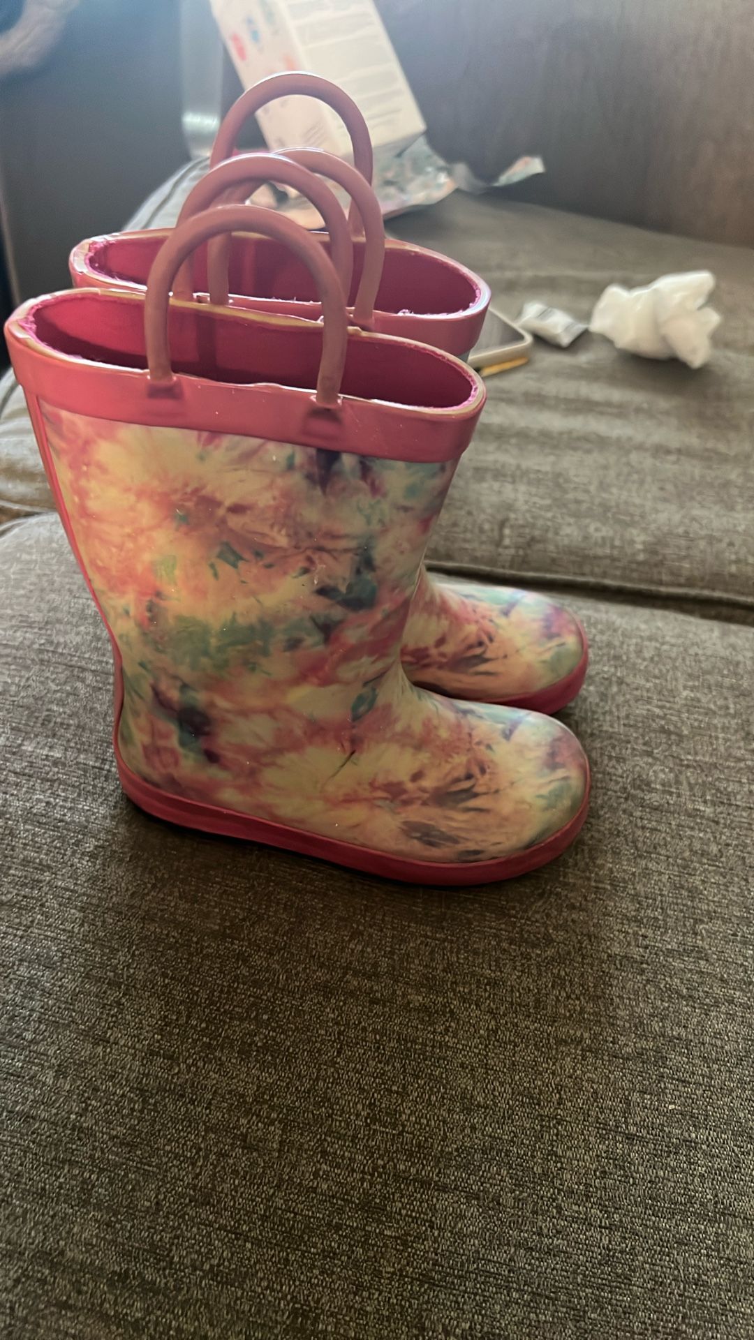 Rain boots size 9