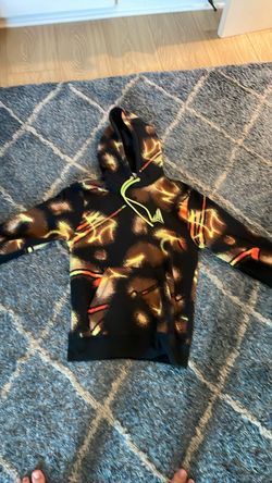 Ja Men's Club Fleece Pullover Hoodie in the Light Lemon Twist colorway