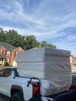 Queen Pillowtop set new in plastic free delivery in Atlanta