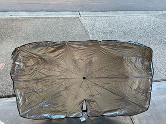 Brand New Car Windshield Sunshade - Umbrella Type, Reflective, Front Windshield
