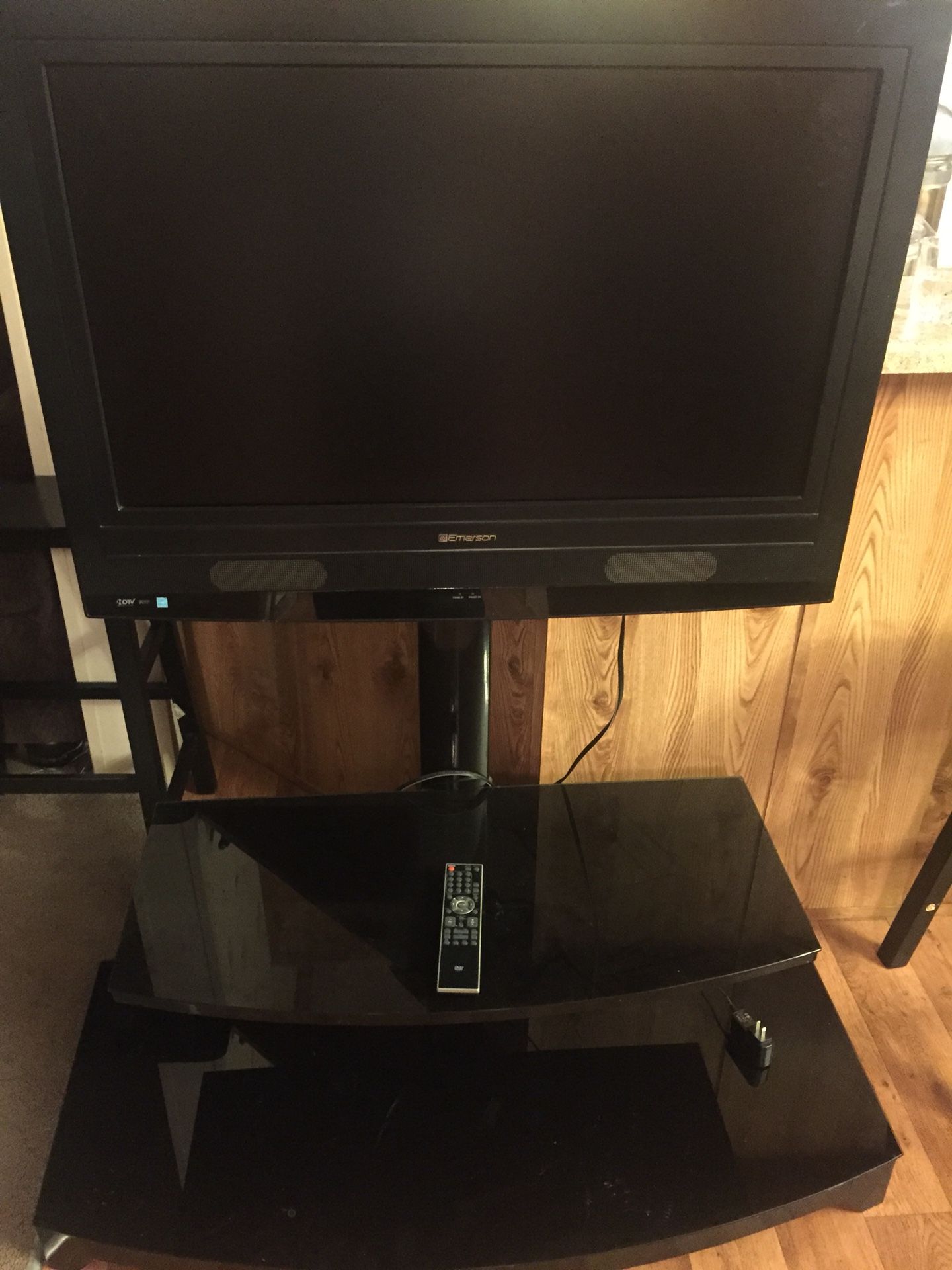 Tv stand and Emerson 32 inch tv