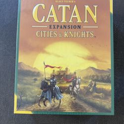 Brand new Catan Expansion Cities & Knights game board
