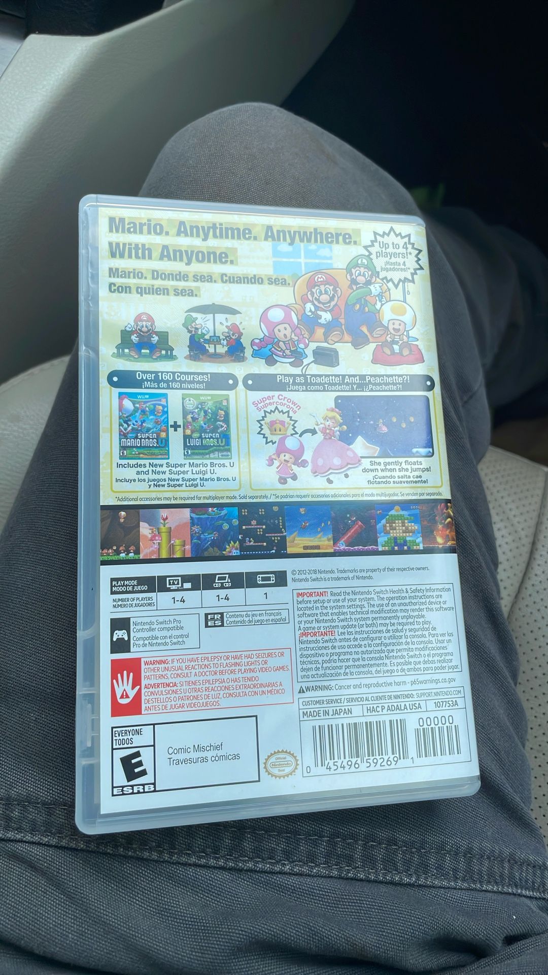Nintendo Switch Super Mario Bros.u Deluxe