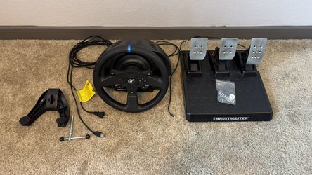 Thrustmaster T300RS GT + UPGRADED T-3PM Pedals (PS5/PS4/PS3/PC)