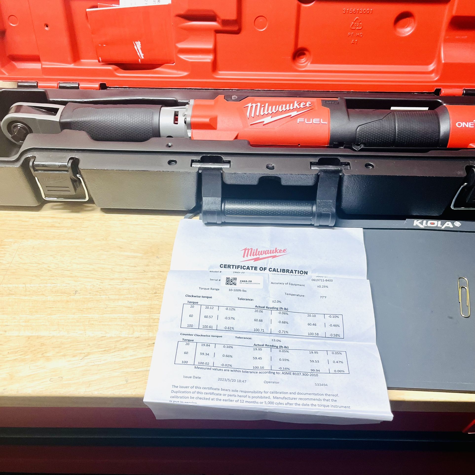 New Milwaukee M12 Digital Torque Wrench
