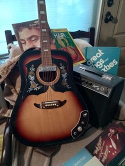 1970s Guitar And Amp