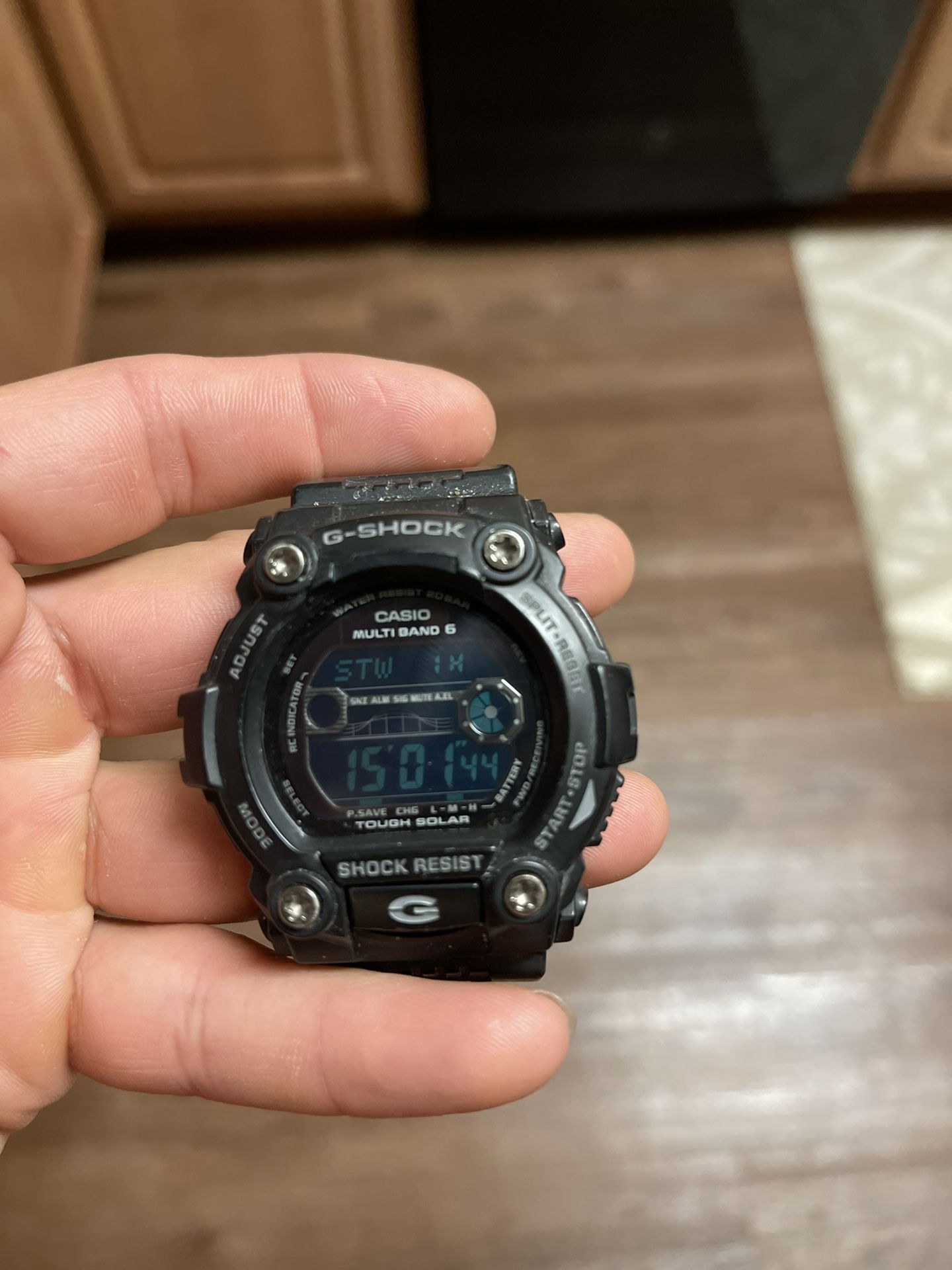 Nice G Shock Black Background And White Digits
