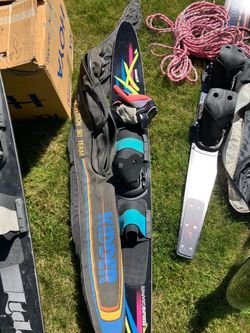 Kidder slain water ski with bag