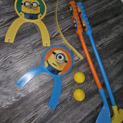 Despicable Me Minions toddler mini golf set