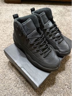 Jordan 12 Retro Winter Black