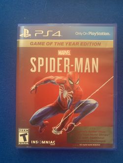 Spider- Man Game Of The Year Edition • PS4 • PlayStation 