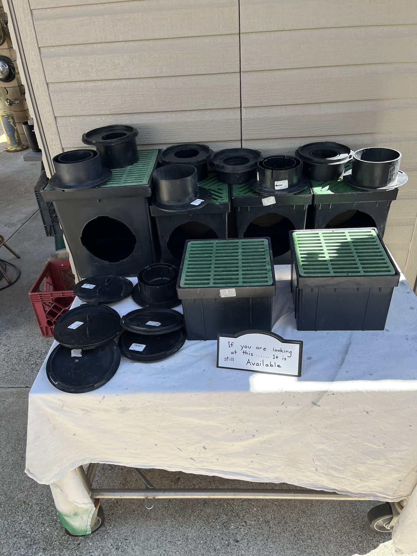 New Drain Boxes & More  please read the entire ad before responding