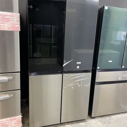 Bespoke 4 Door Flex Refrigerator with Beverage Zone