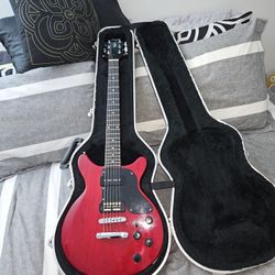 Firefly LP Style Red Double Cut