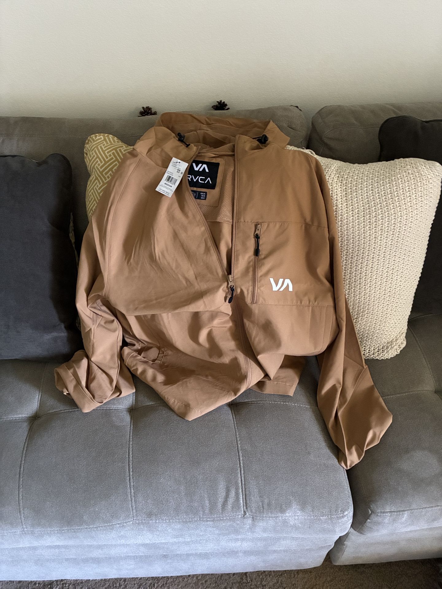 RVCA Windbreaker.
