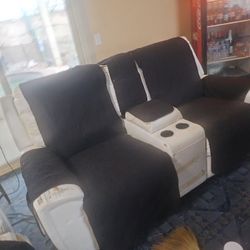 Free Electric Couch and Loveseat. Must Pick Up Tonight 9pm