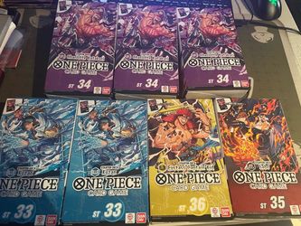 Sealed One Piece Starter Decks