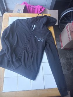 Victoria's Secret, Pink Black Hoodie Zip Up