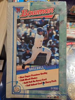 1994 Bowman Baseball box