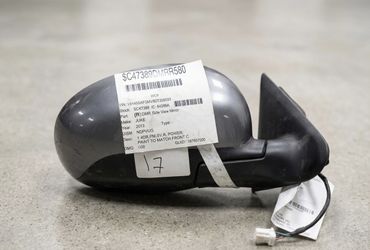 2011-2014 Nissan Juke Passenger Side Mirror - Power / OEM Grey