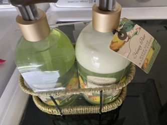 Hand soap and hand lotion