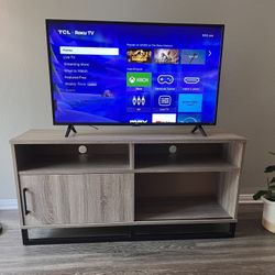 Brown Rustic TV Stand