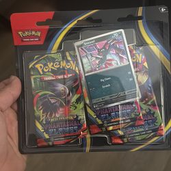 Pokemon phanetasmal flames 3 pack blister