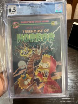 Graded - Simpsons treehouse of horror comic Issue #1