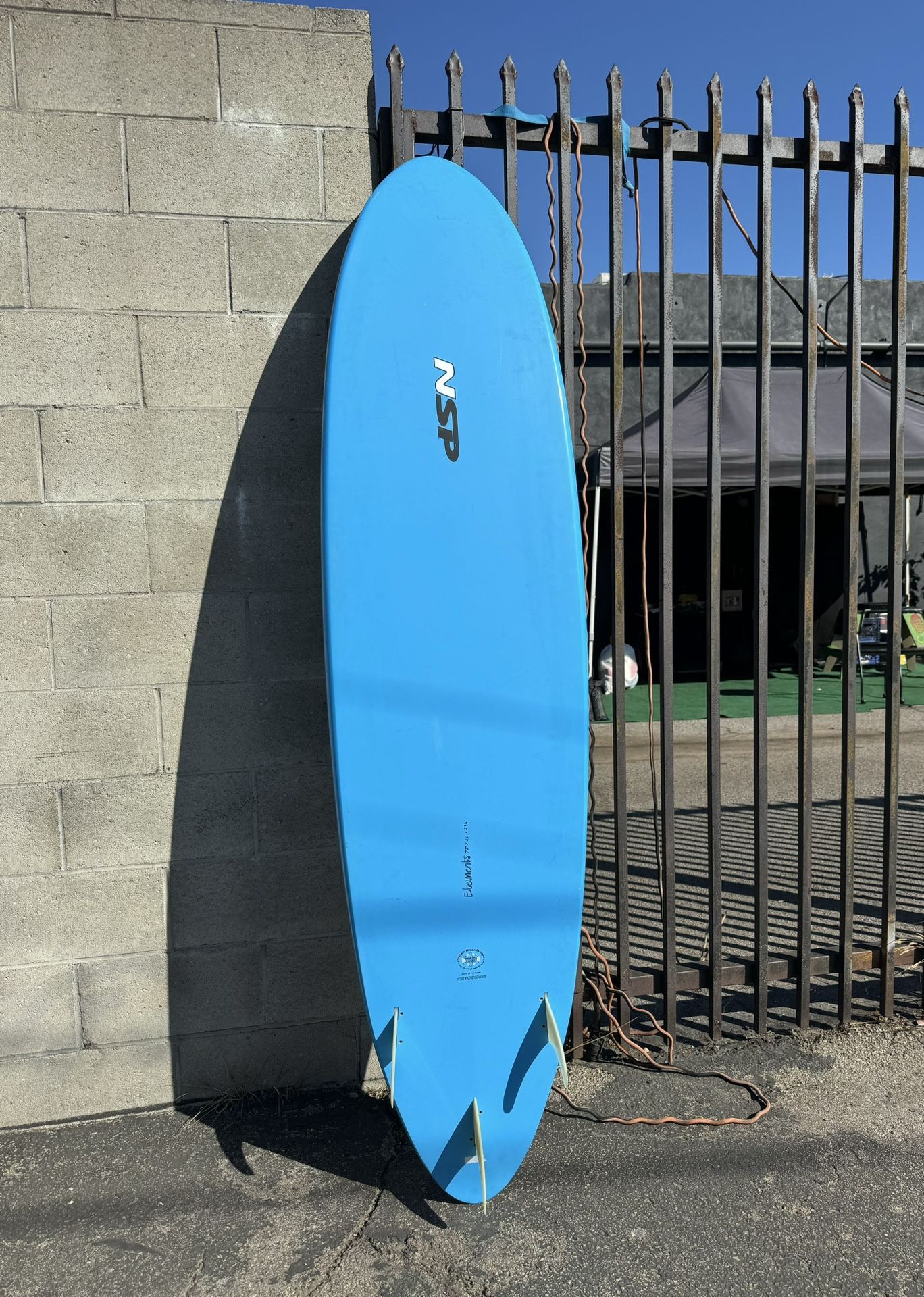 7’2” NSP Elements Surfboard