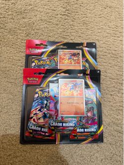 Pokemon Chaos Rising 3 pack blister