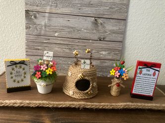 Small Bee & Ladybug Decor ($4.00 each)