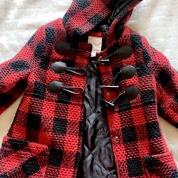 Cat & Jake Little Girls Pea coat