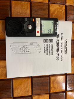 Olympus Digital Voice Recorder model VN-7200