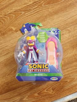 Sonic the Hedgehog  Wave  4"' Action Figure 35th Anniversary