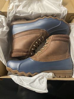 “BRAND NEW” Sperry Brewster Boots - Tan/Navy - Men’s Size 11